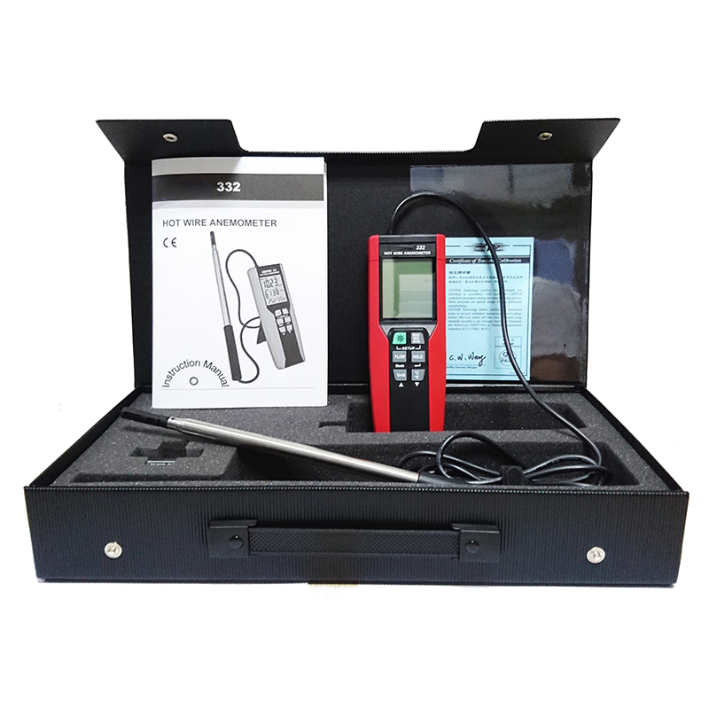 Anemometer Wind Speed - CENTER-332 جهاز قياس سرعة الرياح ودرجة