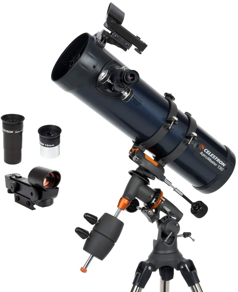 Telescope Reflector 130 - تلسكوب سيليسترون أسترو ماستر 130EQ نيوتوني