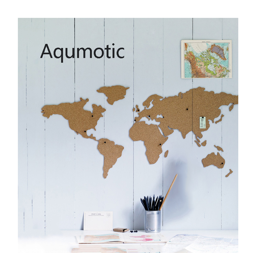 Aqumotic الفلين خريطة العالم ا - مراجعة Star Map Poster وسعره