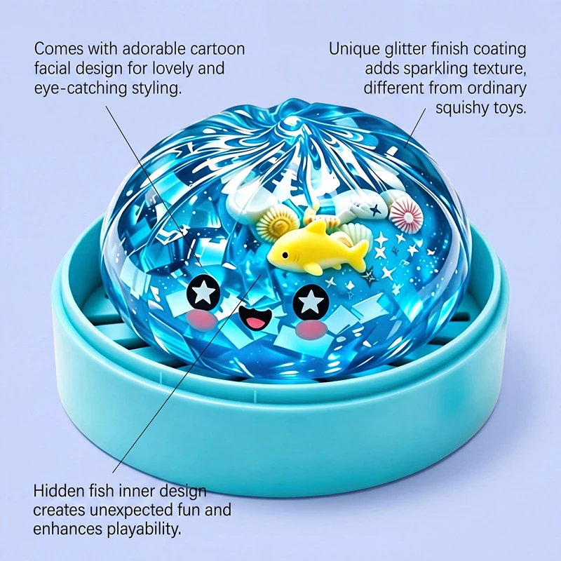 لعبة ضغط على شكل قطعة خبز محشو - مراجعة Crystal Growing Kit وسعره
