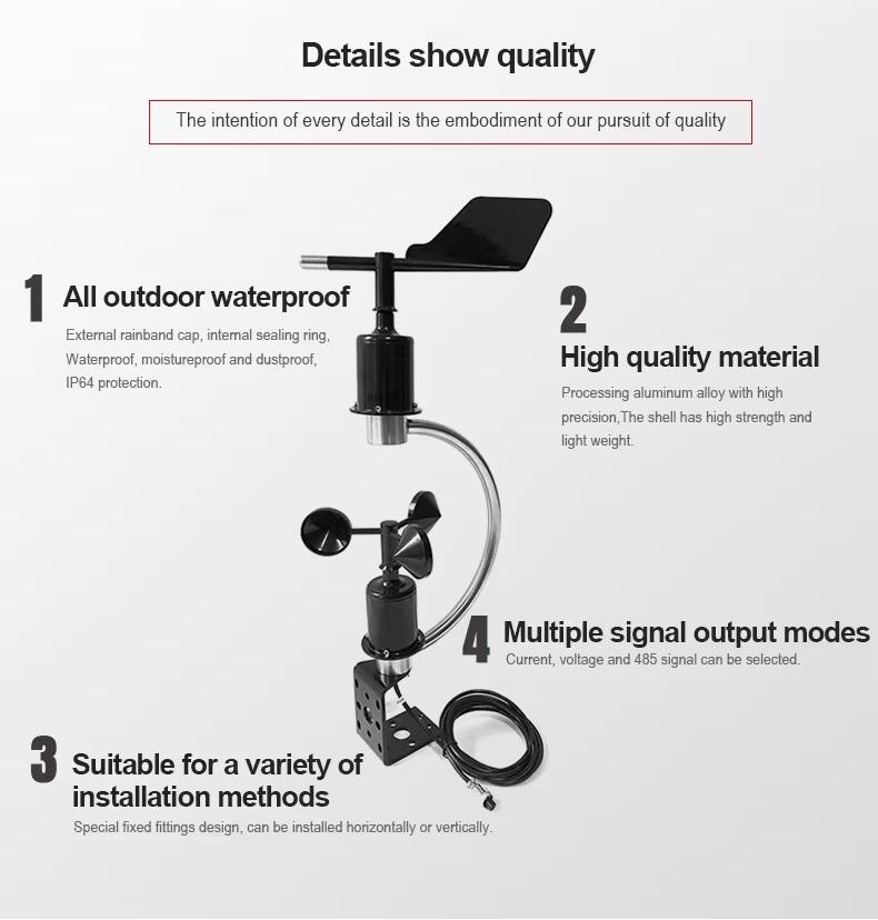 مقياس سرعة الرياح الرقمي الخار - مراجعة Anemometer Wind Speed وسعره
