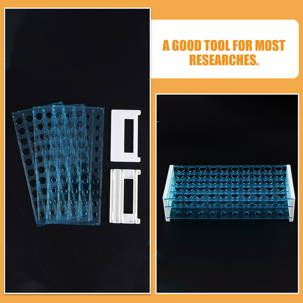 حامل أنابيب اختبار مختبري بـ 5 - مراجعة Science Experiment وسعره