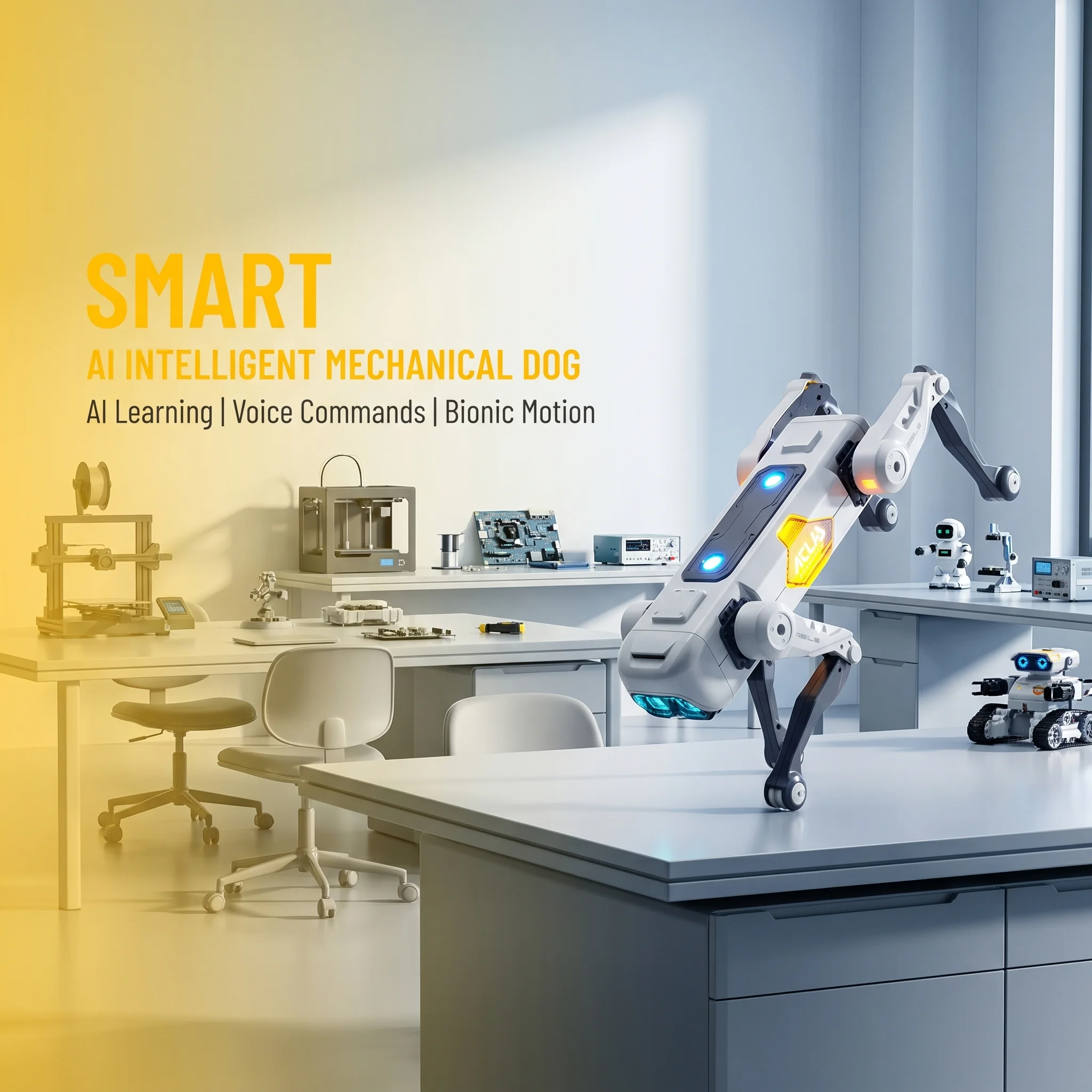 كلب روبوت ذكي بتقنية الذكاء ال - مراجعة Science Robotics وسعره