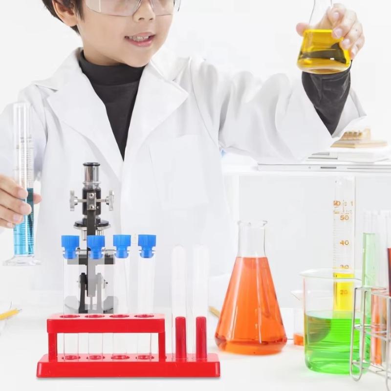 حامل أنابيب اختبار بلاستيكي سم - مراجعة Science Experiment وسعره