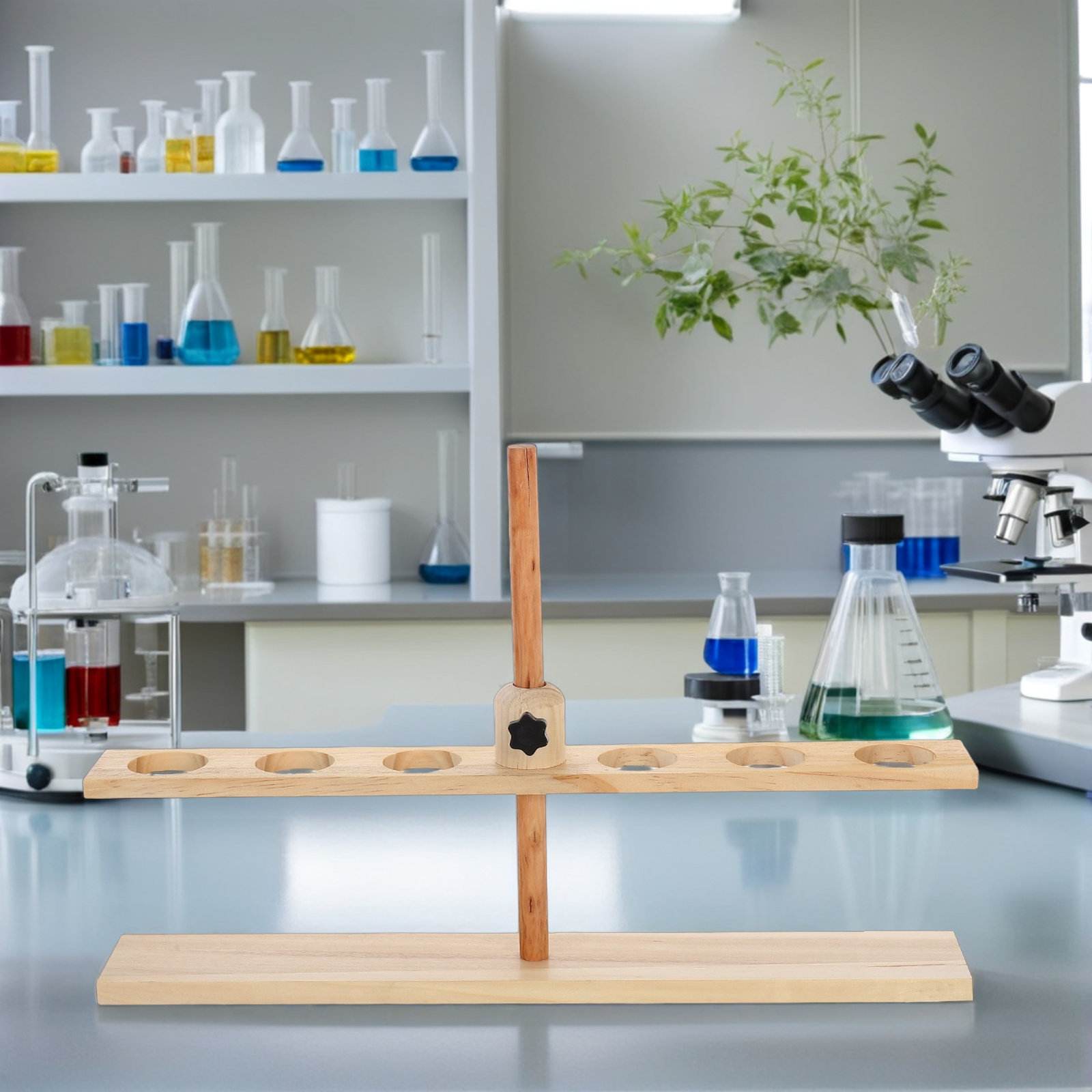 حامل خشبي قابل للتعديل بـ 6 فت - مراجعة Science Experiment وسعره
